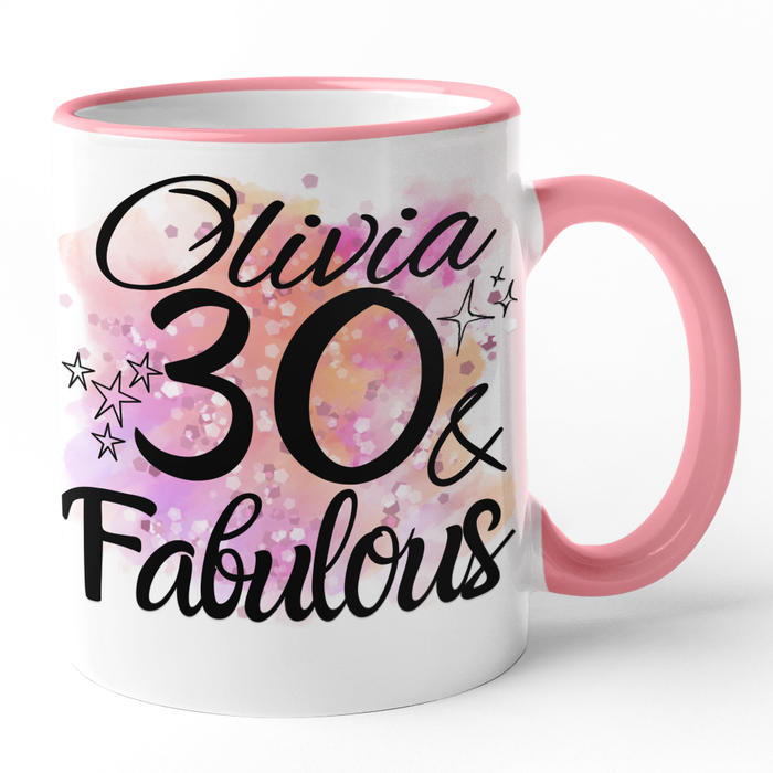 30 & Fabulous (Add Name)