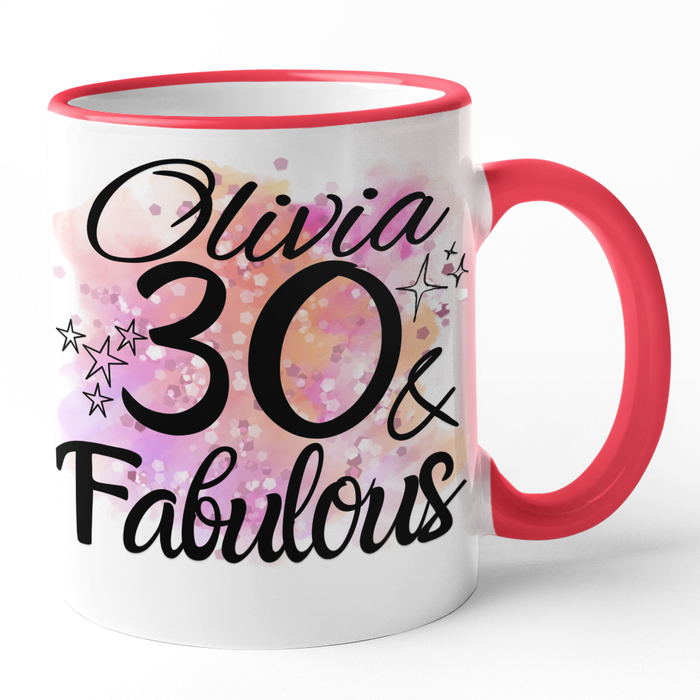 30 & Fabulous (Add Name)