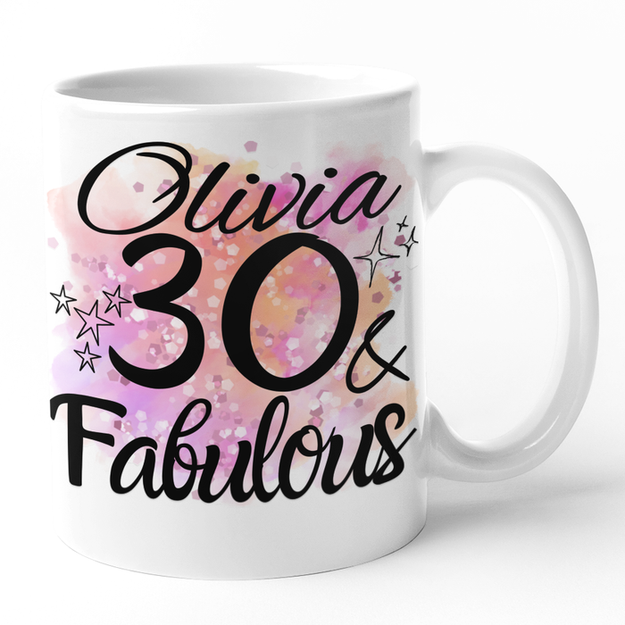 30 & Fabulous (Add Name)