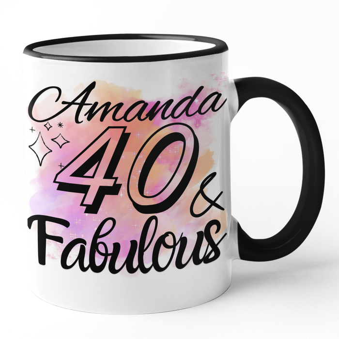 40 & Fabulous (Add Name)