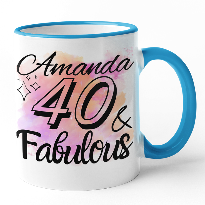 40 & Fabulous (Add Name)