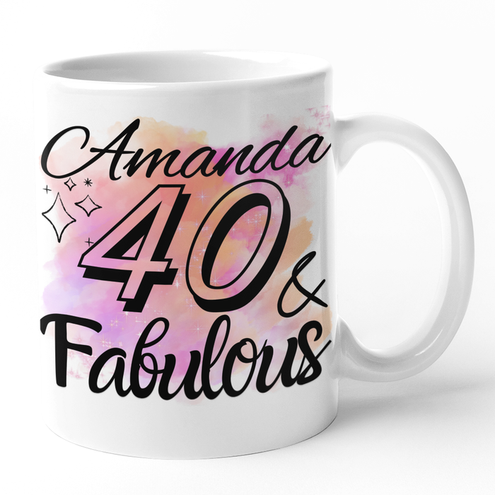 40 & Fabulous (Add Name)