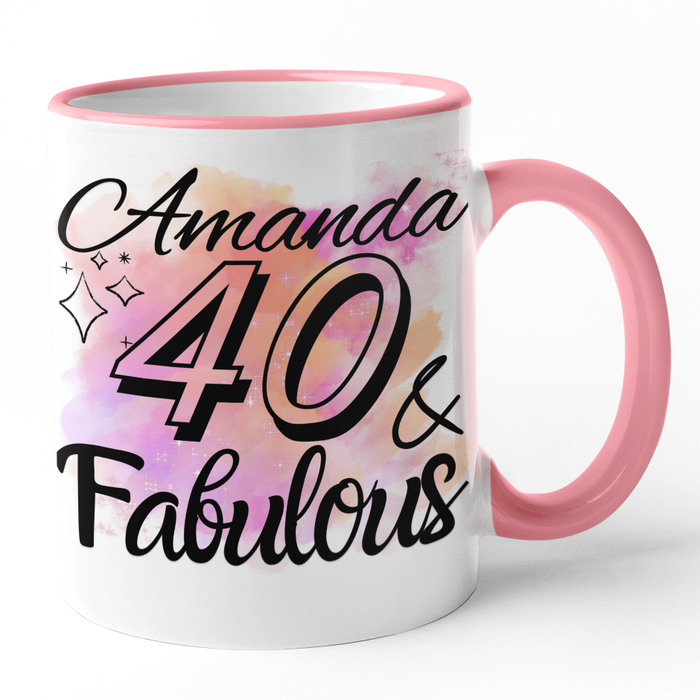 40 & Fabulous (Add Name)