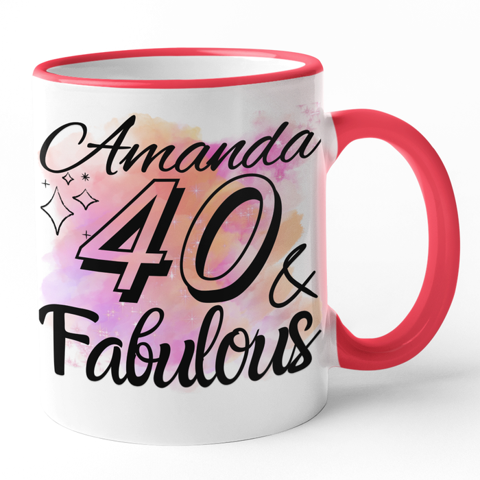 40 & Fabulous (Add Name)