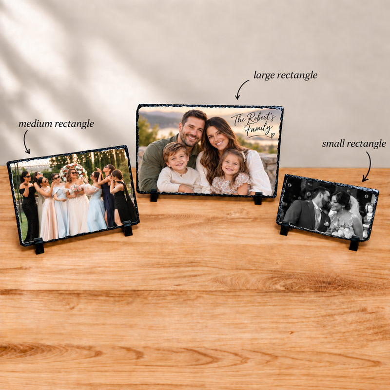 Slate Photo With Optional Text