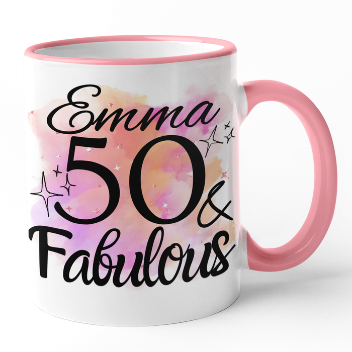 50 & Fabulous (Add Name)