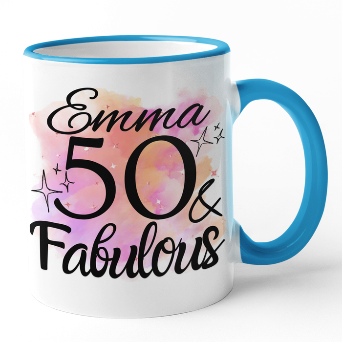 50 & Fabulous (Add Name)