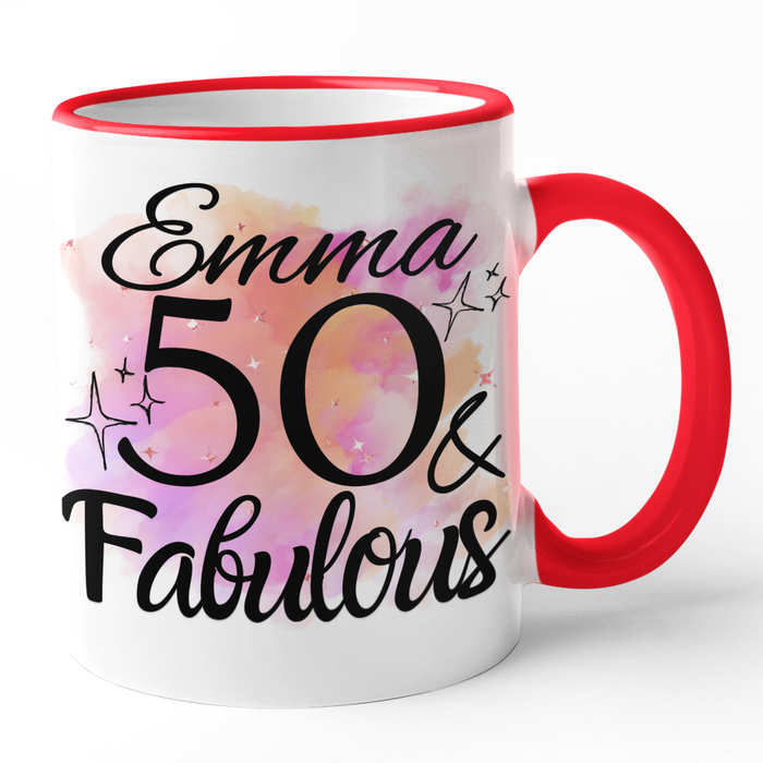 50 & Fabulous (Add Name)