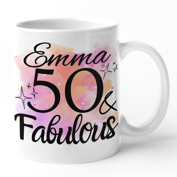 50 & Fabulous (Add Name)