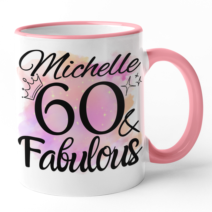 60 & Fabulous (Add Name)