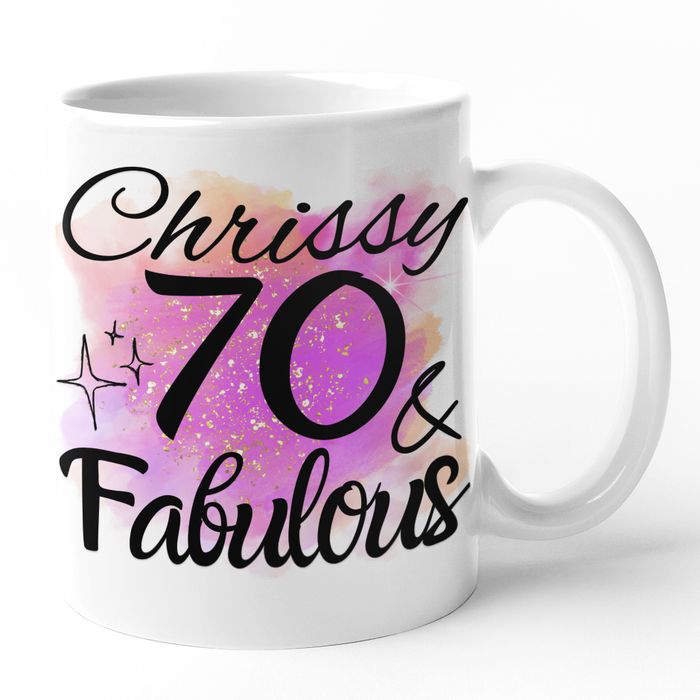 70 & Fabulous (Add Name)