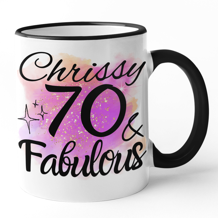 70 & Fabulous (Add Name)