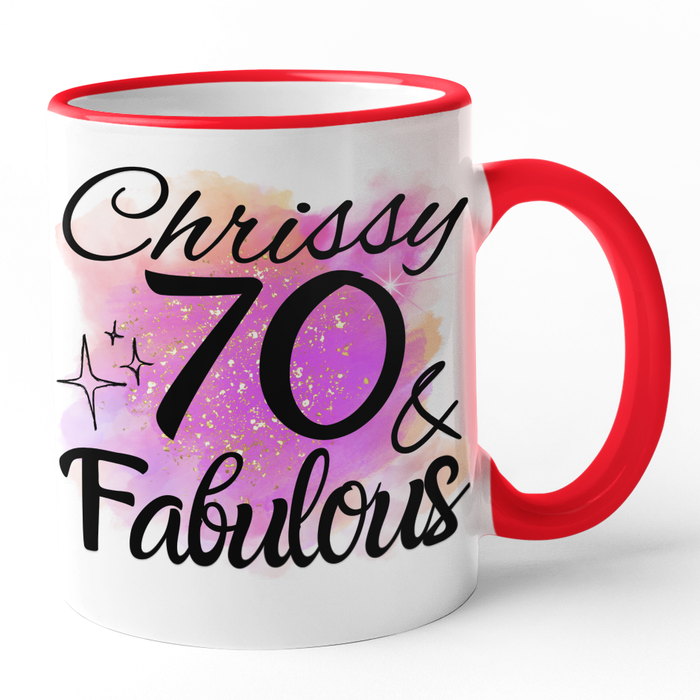 70 & Fabulous (Add Name)