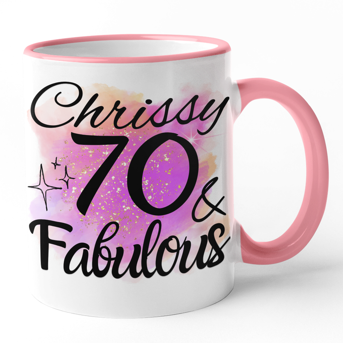 70 & Fabulous (Add Name)