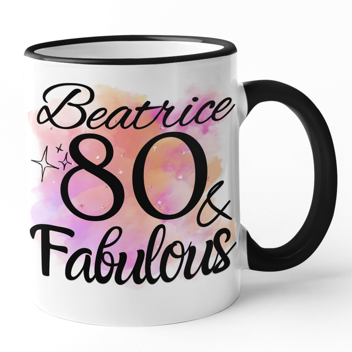 80 & Fabulous (Add Name)