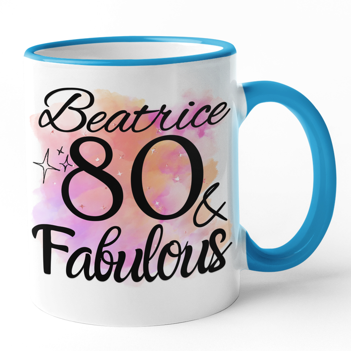 80 & Fabulous (Add Name)