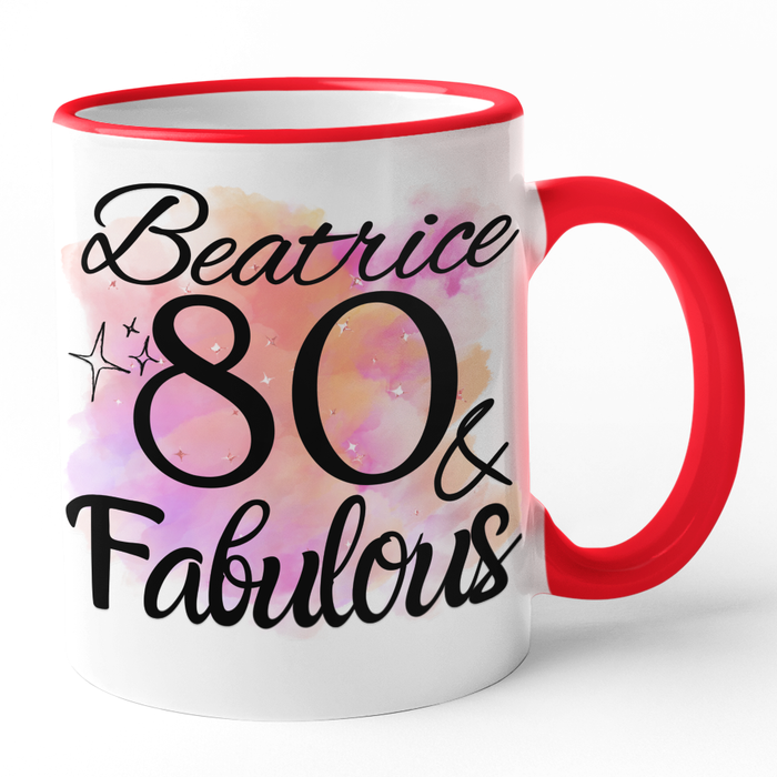 80 & Fabulous (Add Name)
