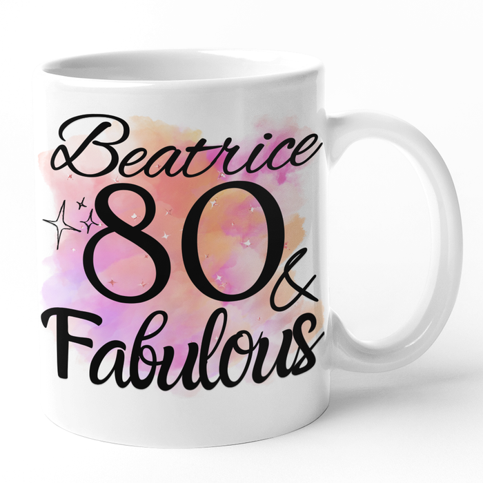 80 & Fabulous (Add Name)