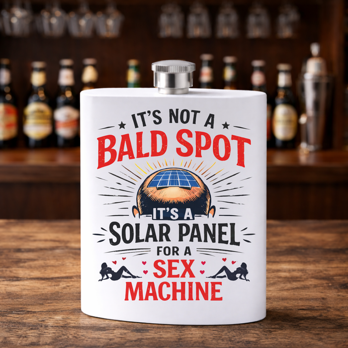 It's Not A Bald Spot It's A Solar Panel For A Sex Machine