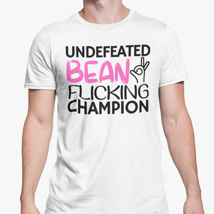 Undefeated Bean Flicking Champion