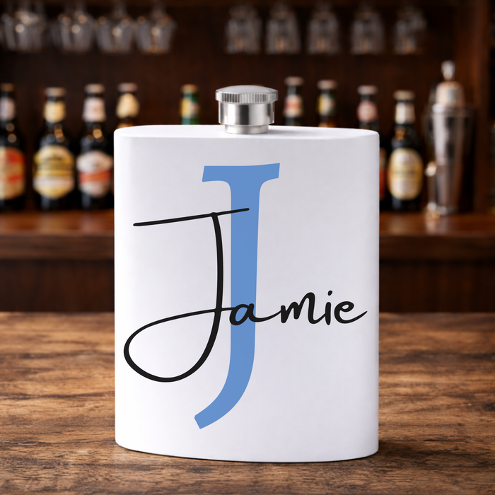Personalised Blue Initial & Name