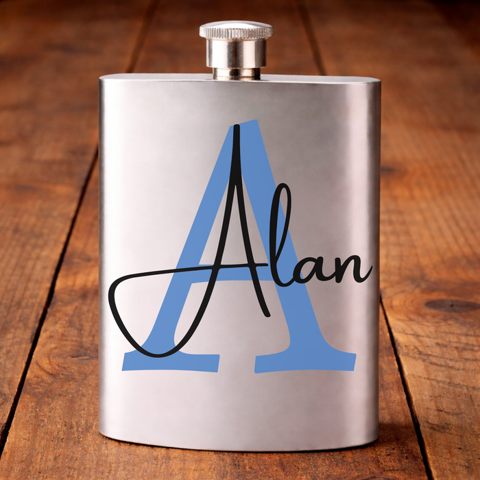 Personalised Blue Initial & Name