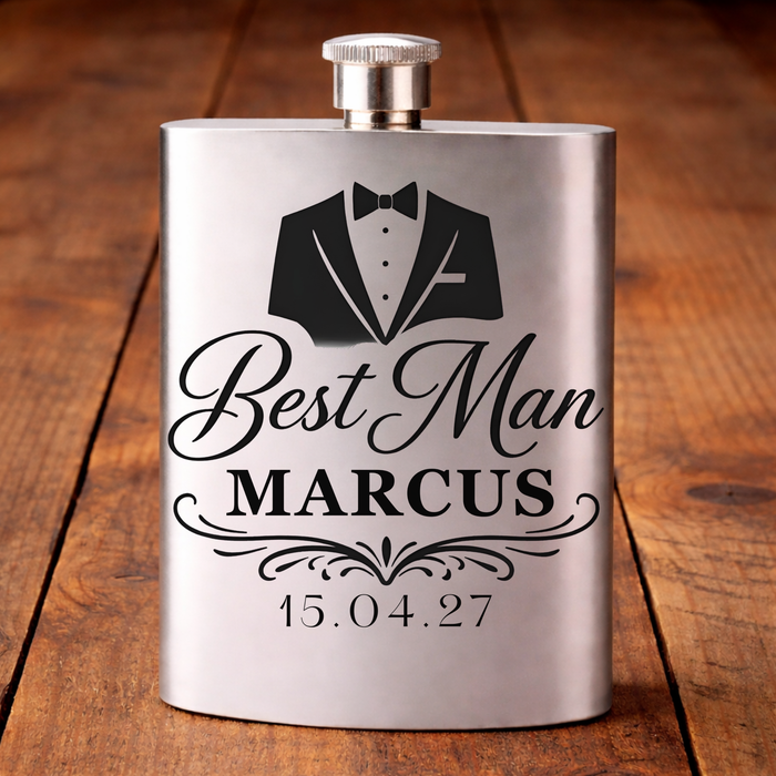 Personalised Name Best Man Suit Design