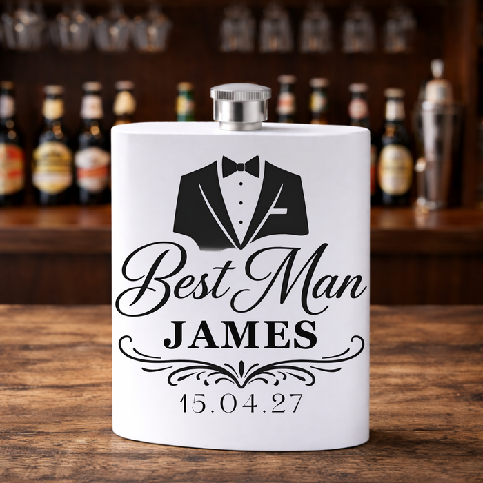 Personalised Name Best Man Suit Design
