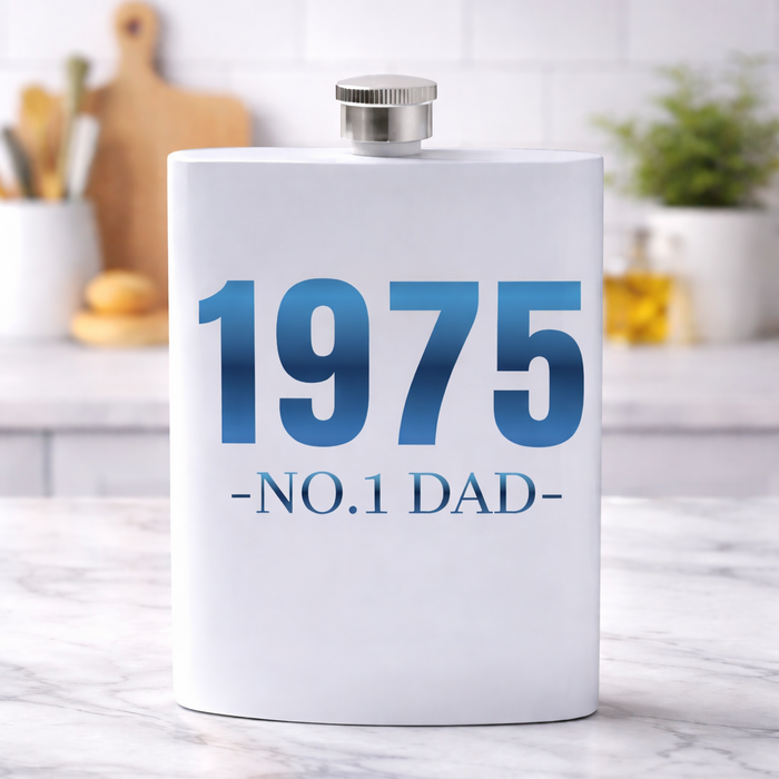 Personalised Birthday Year Hip Flask