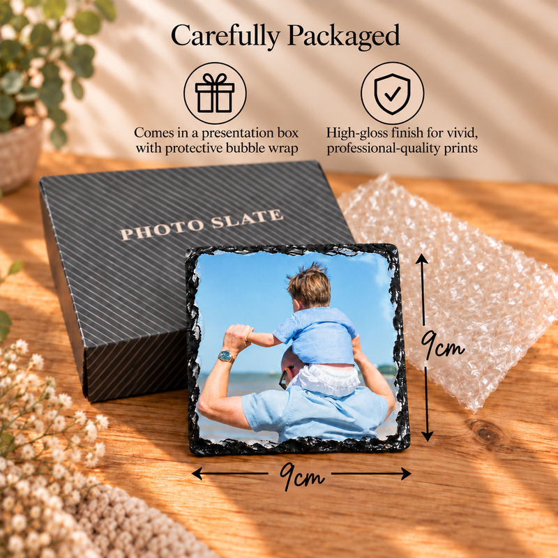 Slate Photo Coasters