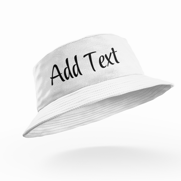Add Custom Text Groom Stag Bucket Hats