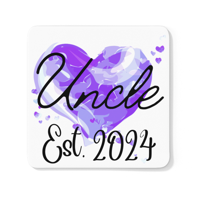 Auntie Est 2024 + Uncle Est 2024 (Coaster set)
