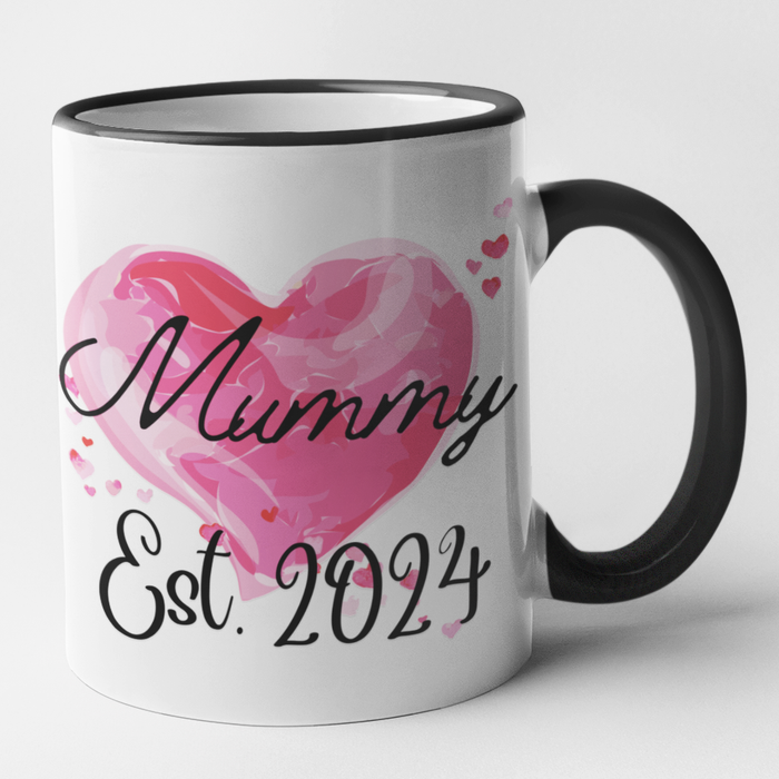 Mummy + Daddy Est 2024 (Mug Set)