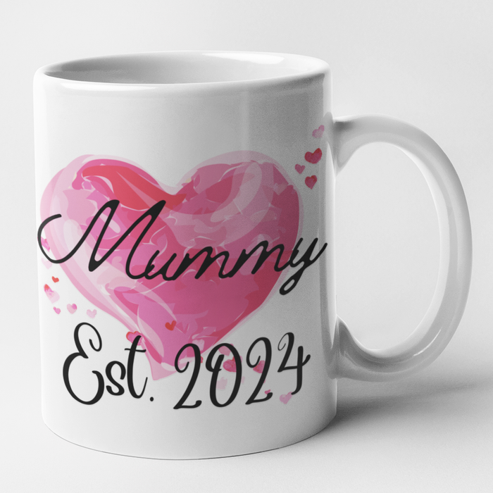 Mummy + Daddy Est 2024 (Mug Set)