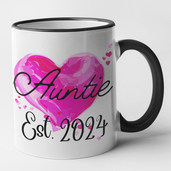 Auntie + Uncle Est 2024 (Mug Set)