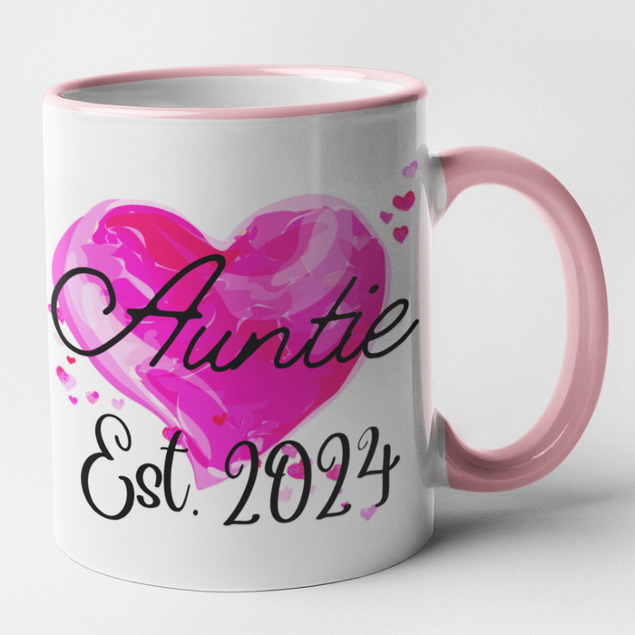 Auntie + Uncle Est 2024 (Mug Set)