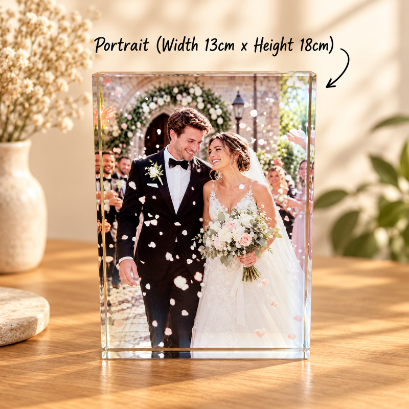 Personalised Acrylic Large Photo Block