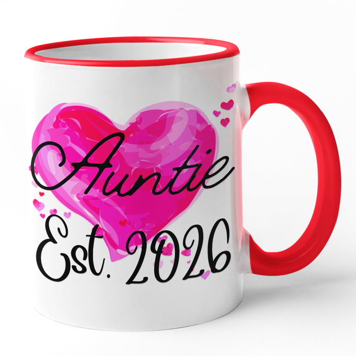 Auntie + Uncle Est 2026 (Mug Set)
