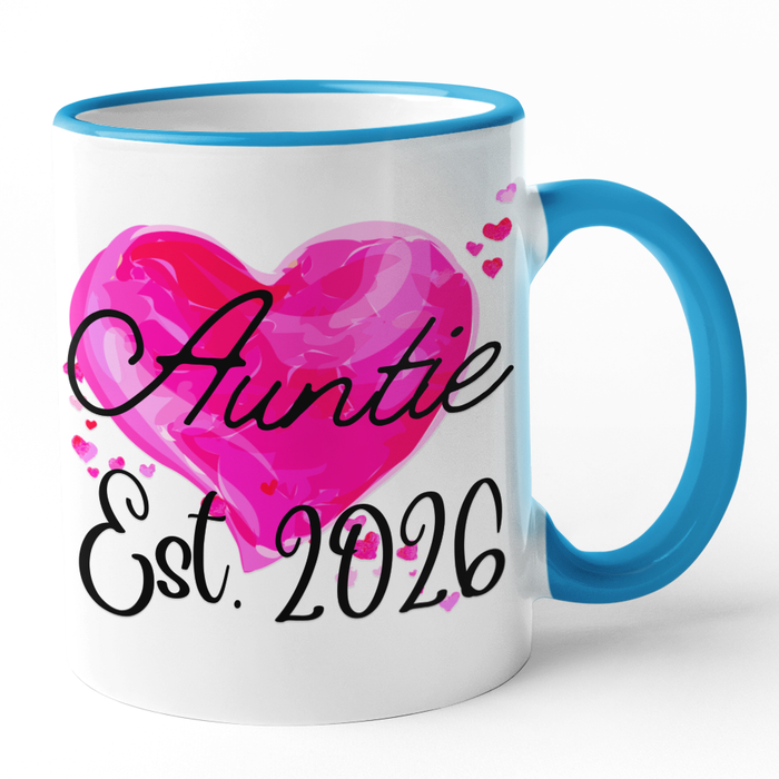 Auntie + Uncle Est 2026 (Mug Set)