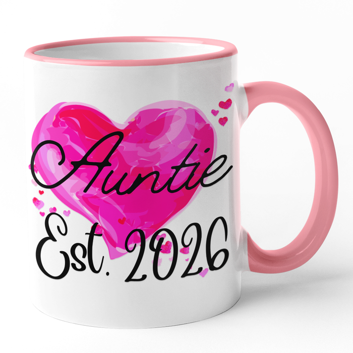 Auntie + Uncle Est 2026 (Mug Set)
