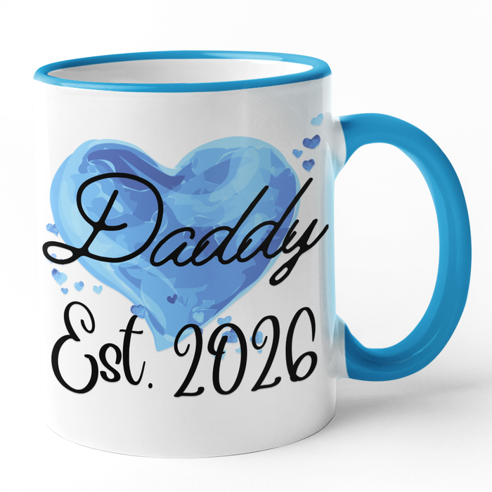 Mummy + Daddy Est 2026 (Mug Set)
