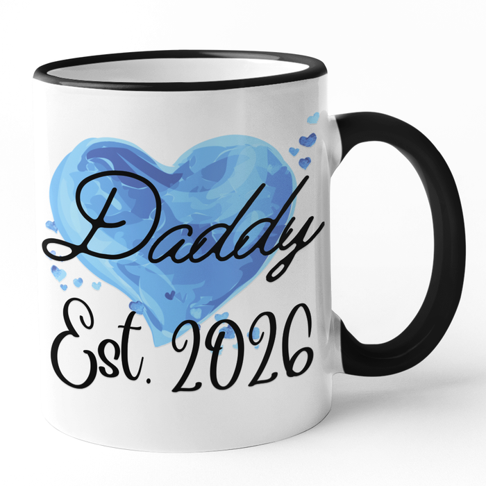 Mummy + Daddy Est 2026 (Mug Set)