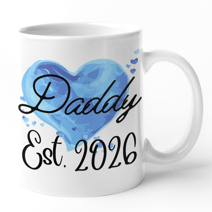 Mummy + Daddy Est 2026 (Mug Set)