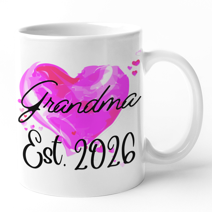 Grandma + Grandad Est 2026 (Mug Set)