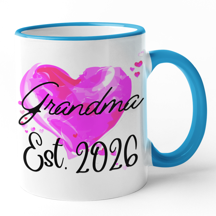 Grandma + Grandad Est 2026 (Mug Set)