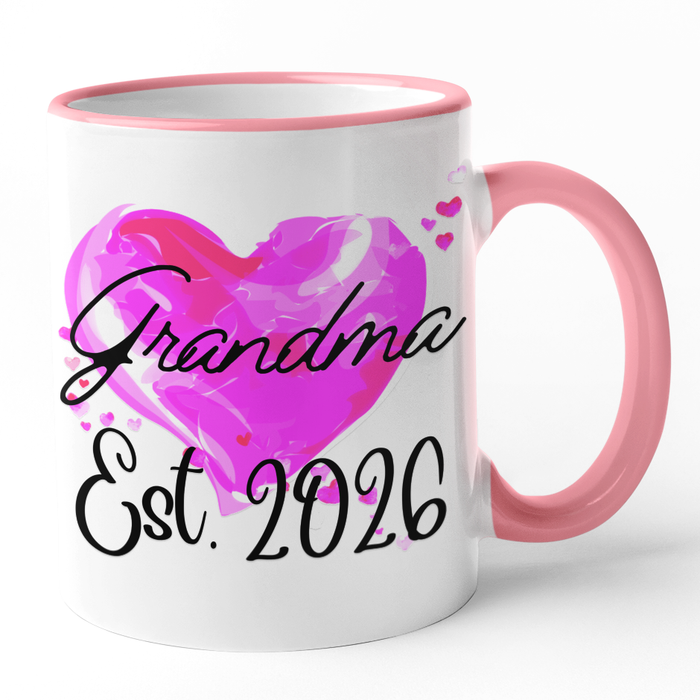 Grandma + Grandad Est 2026 (Mug Set)