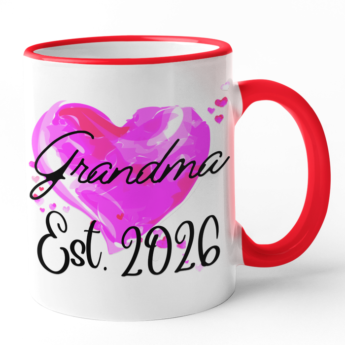 Grandma + Grandad Est 2026 (Mug Set)