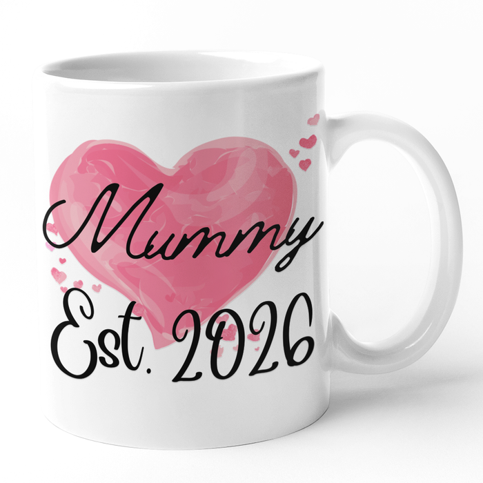 Mummy + Daddy Est 2026 (Mug Set)