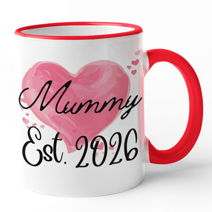 Mummy + Daddy Est 2026 (Mug Set)