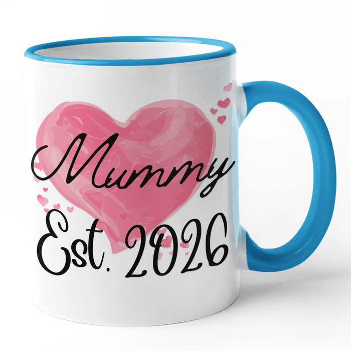 Mummy + Daddy Est 2026 (Mug Set)